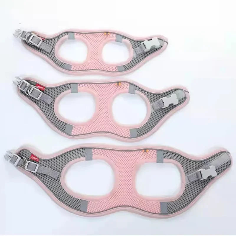 Breathable Adjustable Pet Harness for Small/Medium Dogs