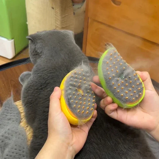 Pet Grooming Brush, 3 in 1 Sprays Massage Combs
