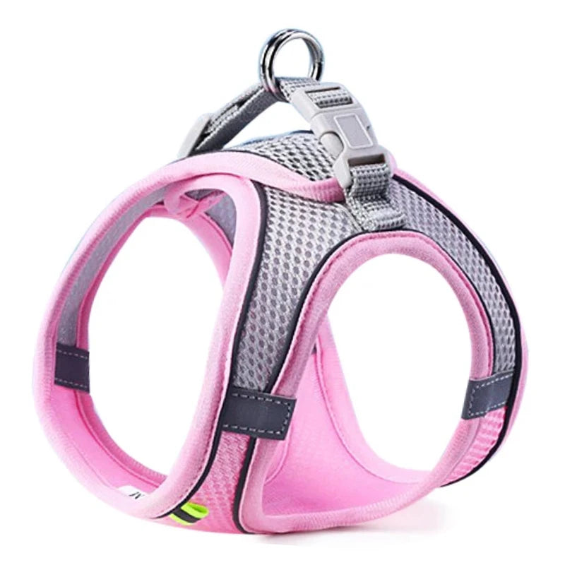 Breathable Adjustable Pet Harness for Small/Medium Dogs